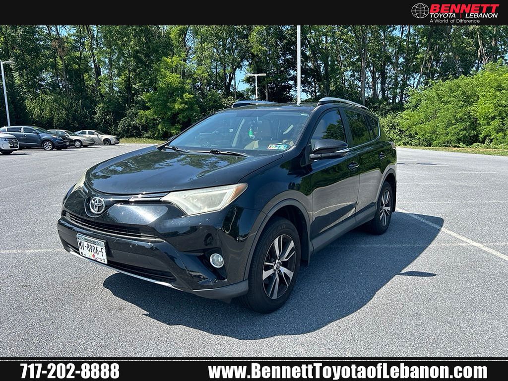 Black 2016 Toyota RAV4 SUV / Crossover All-Wheel Drive 6-Speed Automatic