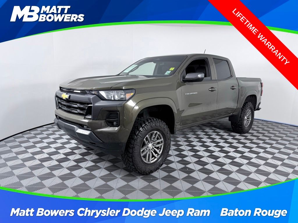 Harvest Bronze Metallic 2023 Chevrolet Colorado LT Crew Cab 4WD Pickup Truck Four-Wheel Drive 8-Speed Automatic