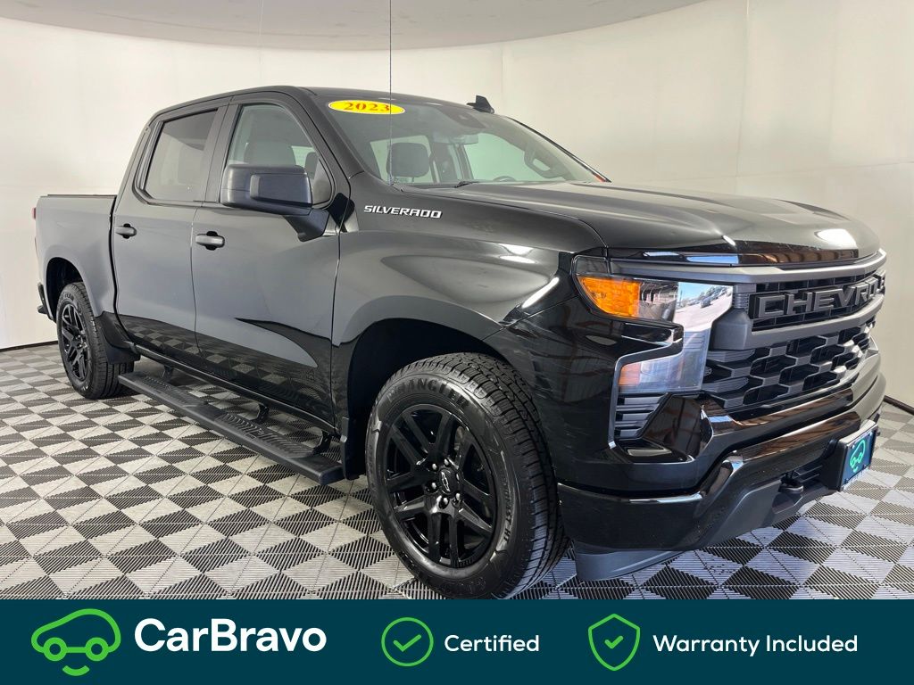 Black 2023 Chevrolet Silverado 1500 Pickup Truck 4X2 8-Speed Automatic