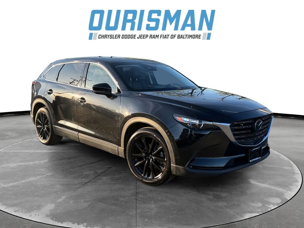 Jet Black 2023 Mazda CX-9 Touring Plus AWD SUV / Crossover All-Wheel Drive 6-Speed Automatic