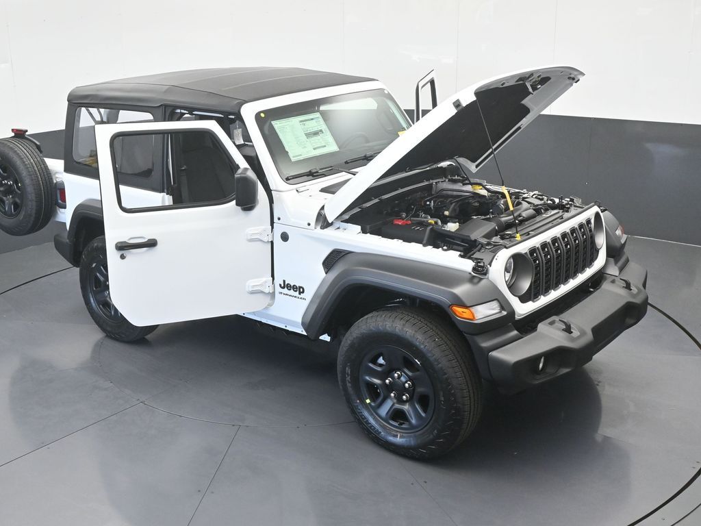 New 2026 Bright White Clearcoat Jeep Sport image 58