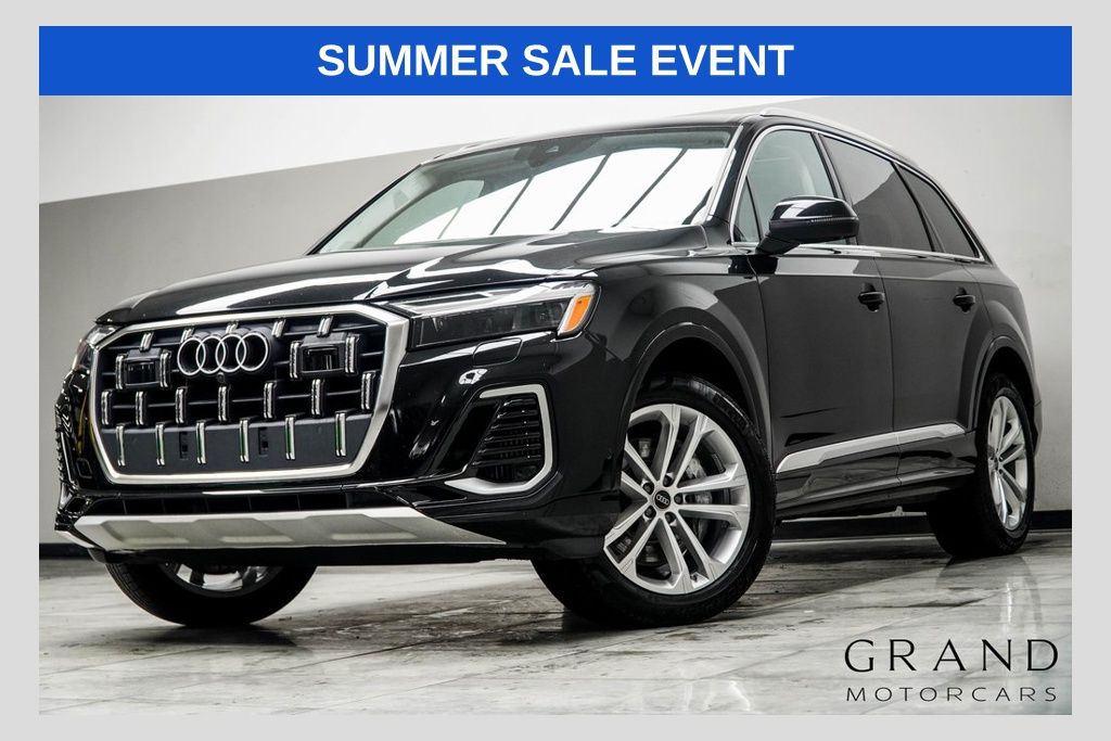 Mythos Black Metallic 2025 Audi Q7 SUV / Crossover All-Wheel Drive 8-Speed Automatic