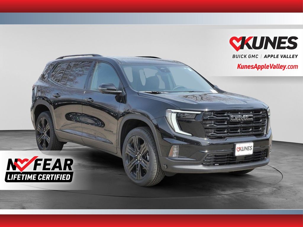 Black (Ebony Twilight Metallic) 2026 GMC Acadia SUV / Crossover Four-Wheel Drive 8-Speed Automatic
