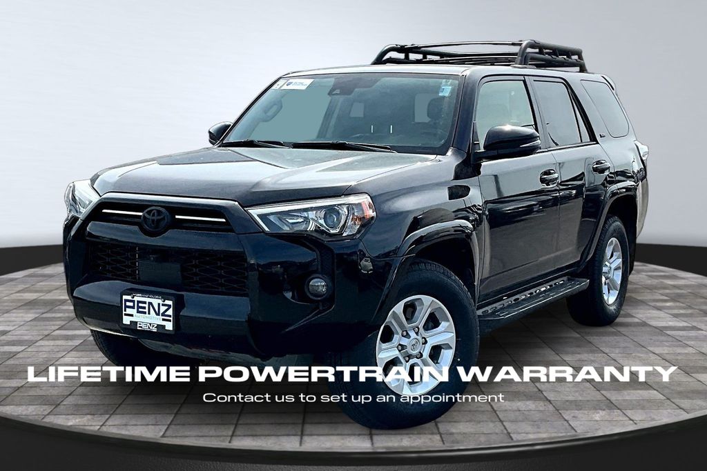 Midnight Black Metallic 2023 Toyota 4Runner SUV / Crossover Four-Wheel Drive 5-Speed Automatic