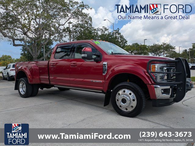 Ruby Red Metallic 2019 Ford F-450 Super Duty Pickup Truck Four-Wheel Drive 6-Speed Automatic