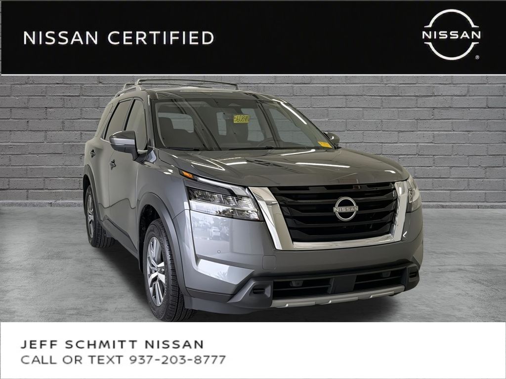 Gray (Gun Metallic) 2024 Nissan Pathfinder SUV / Crossover Front-Wheel Drive 9-Speed Automatic