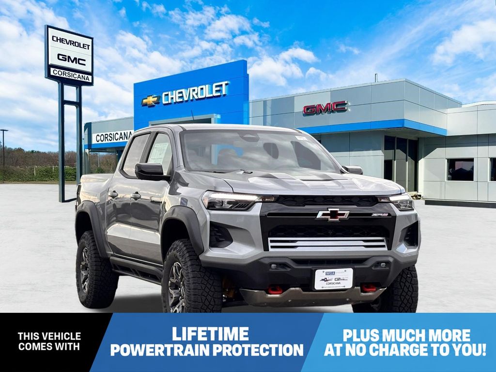 Sterling Gray Metallic 2026 Chevrolet Colorado Pickup Truck Four-Wheel Drive 8-Speed Automatic