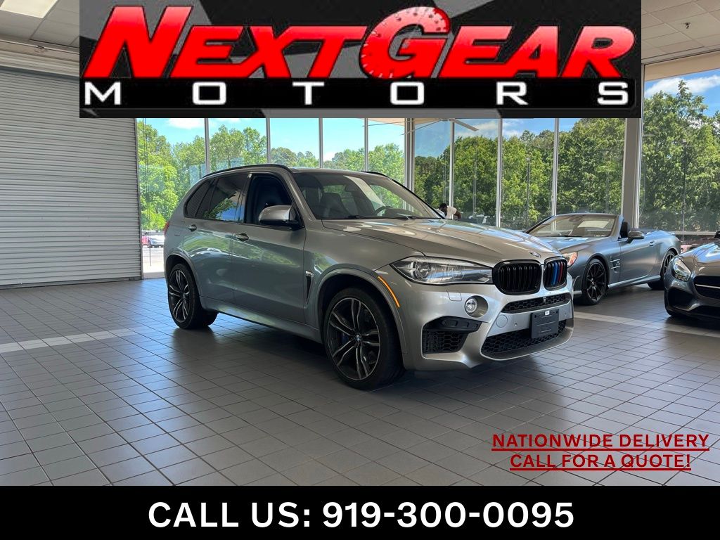 Silver 2015 BMW X5 M AWD SUV / Crossover All-Wheel Drive 8-Speed Automatic