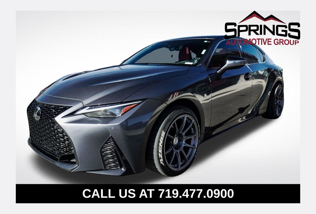 Gray 2021 Lexus IS Sedan All-Wheel Drive 6-Speed Automatic