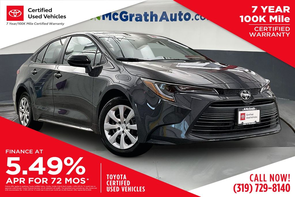 Underground 2026 Toyota Corolla Sedan Front-Wheel Drive Continuously Variable Transmission