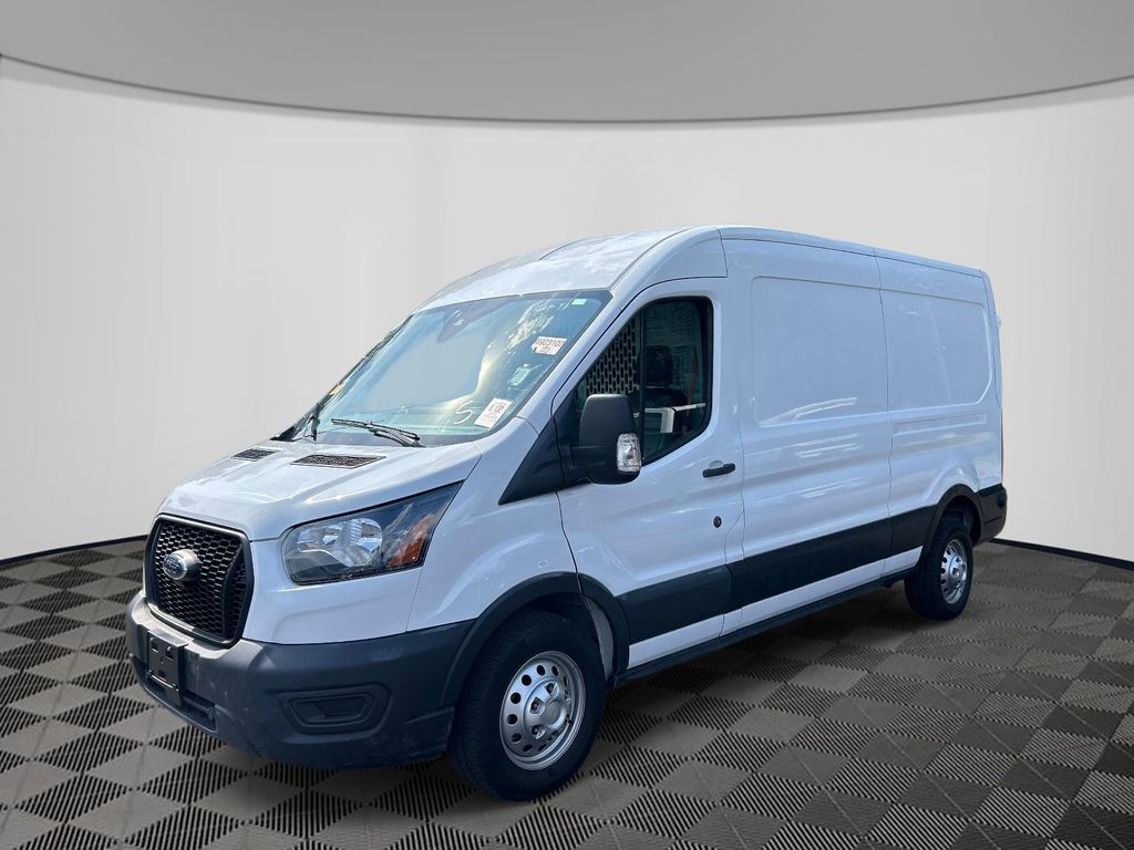 Oxford White 2023 Ford Transit Cargo Van All-Wheel Drive