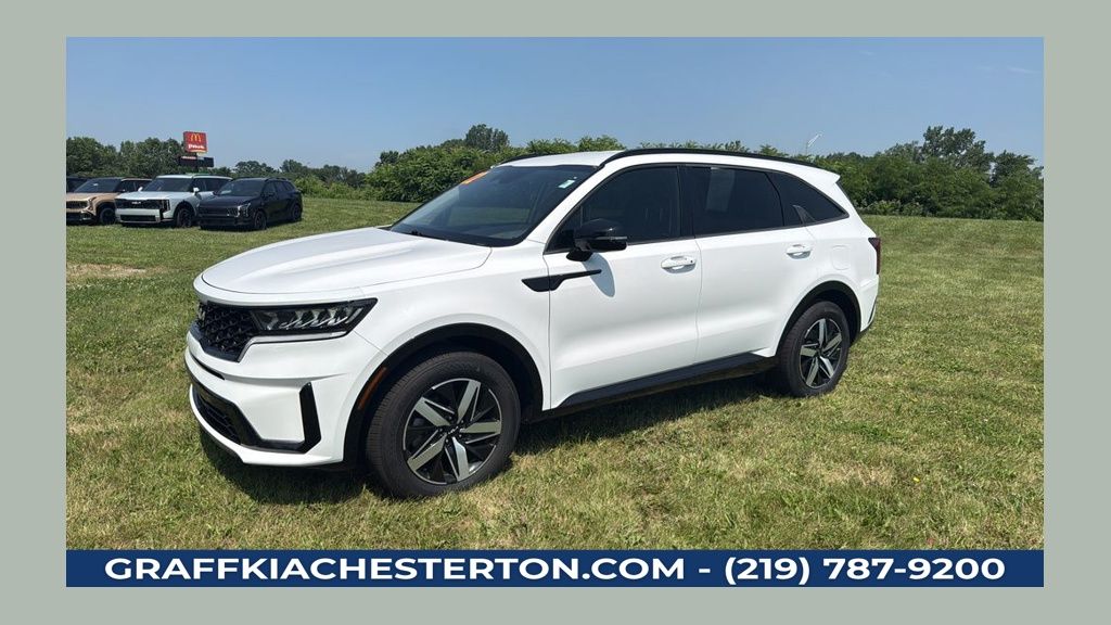 Glacial White Pearl 2022 Kia Sorento SUV / Crossover Front-Wheel Drive 8-Speed Automatic
