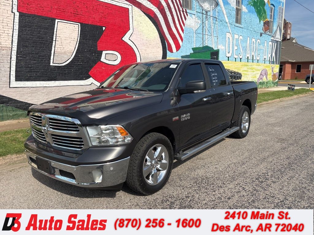 Gray (Granite Crystal Metallic Clearcoat) 2014 RAM 1500 Lone Star Crew Cab RWD Pickup Truck 4X2 8-Speed Automatic