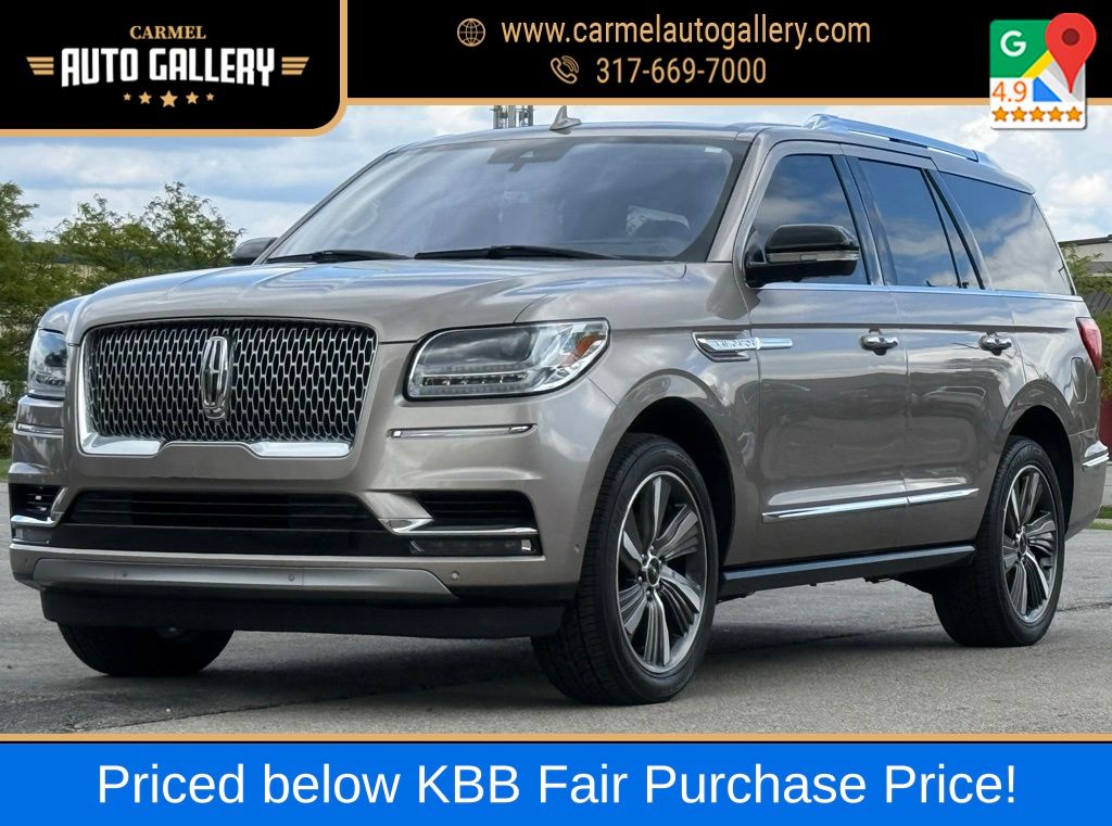 Mocha 2019 Lincoln Navigator SUV / Crossover Four-Wheel Drive Automatic