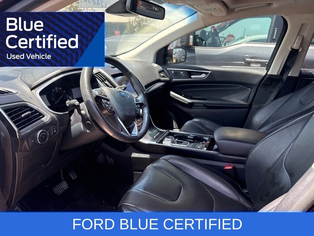 2019 Ford Edge Titanium Red at DeMontrond Gulf Freeway