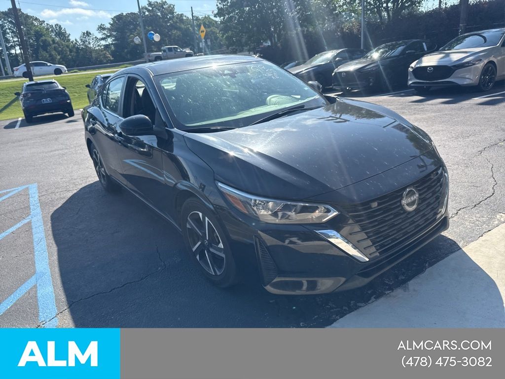 Used 2024 Black Nissan SV image 4