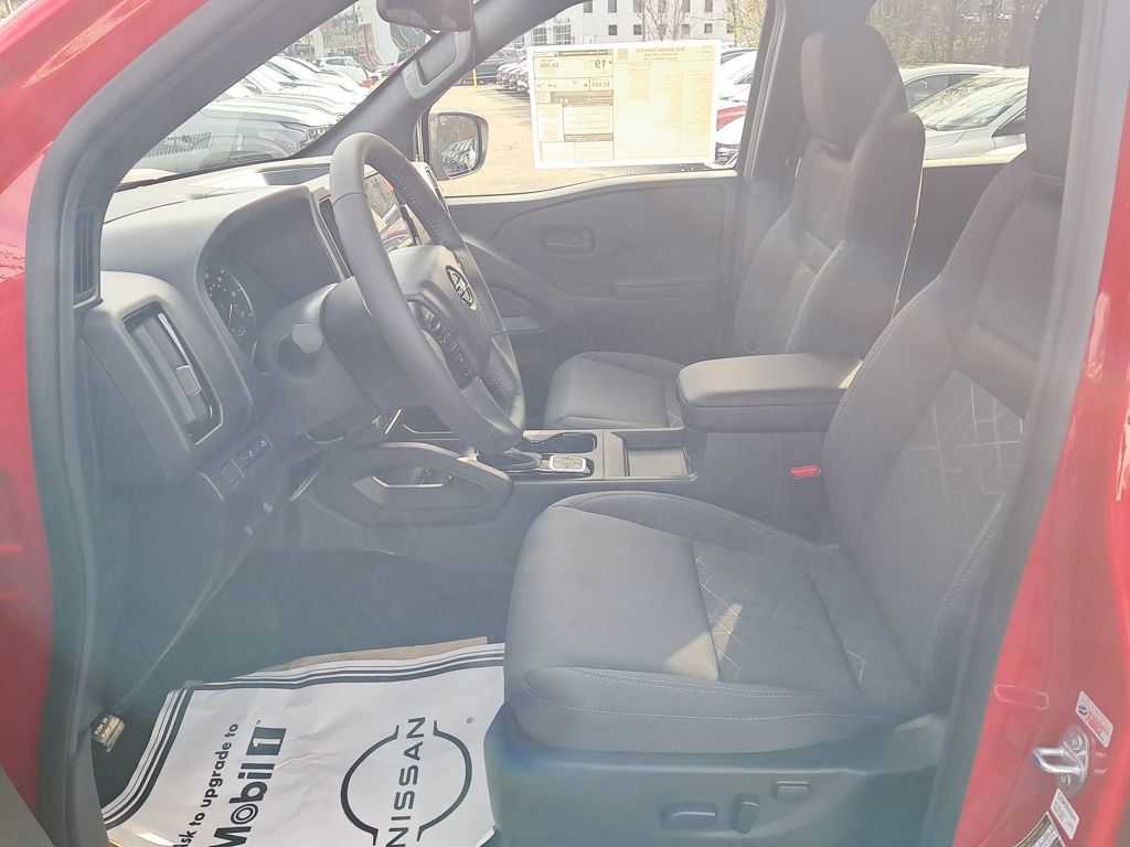 2026 Nissan Frontier SV Red at John Sisson Motors