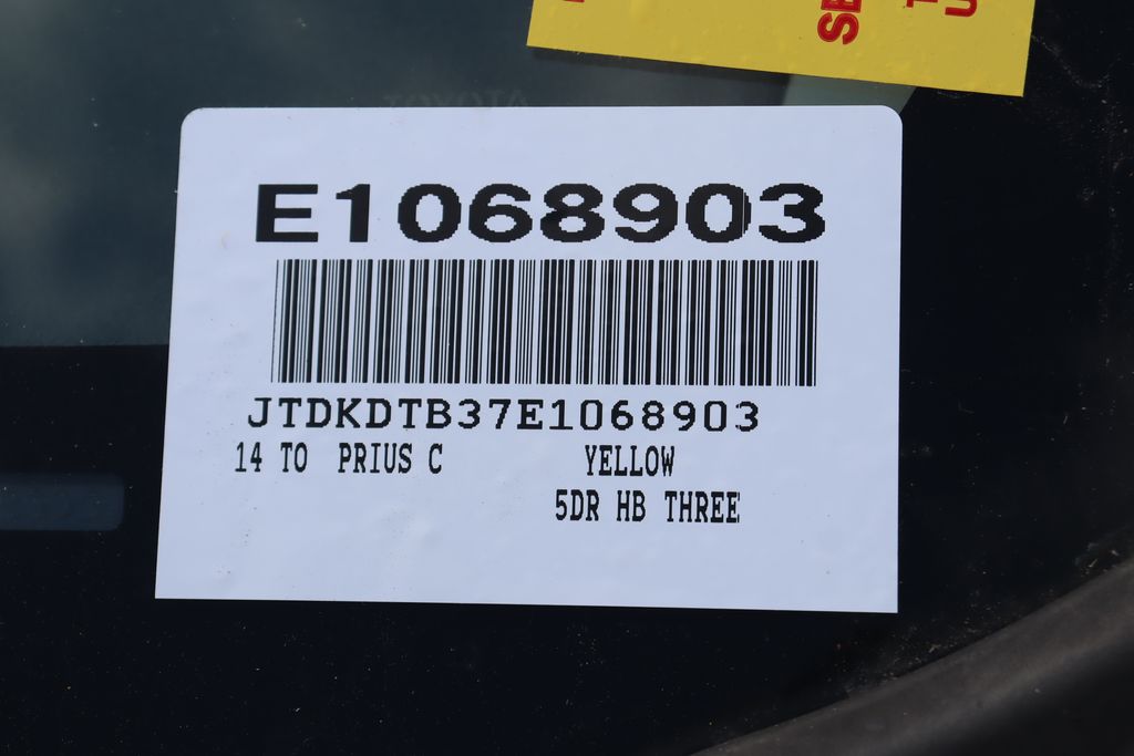 2014 Toyota Prius c Three 7