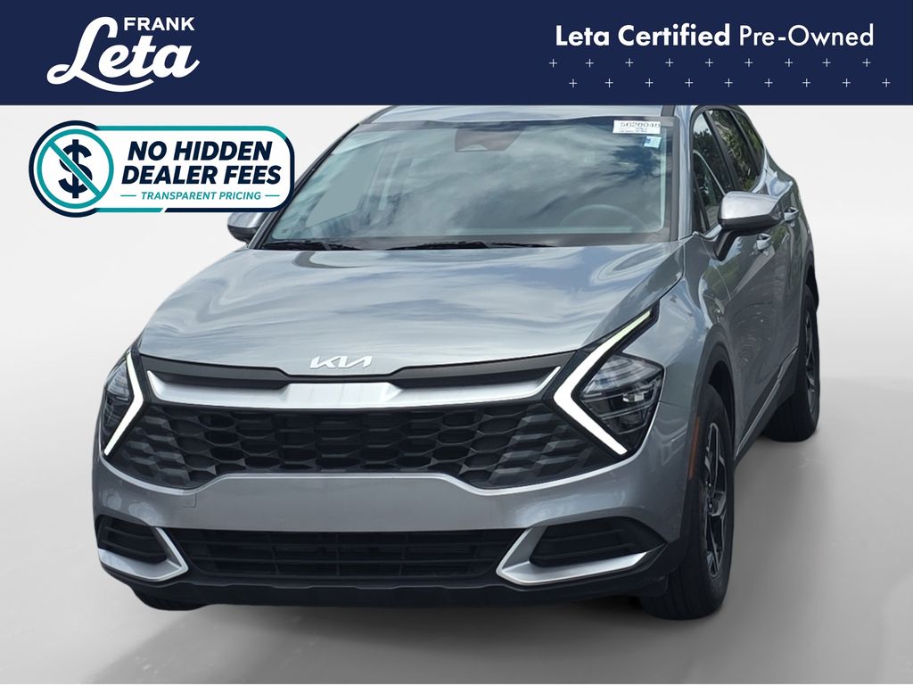 Steel Gray 2025 Kia Sportage SUV / Crossover Front-Wheel Drive 8-Speed Automatic
