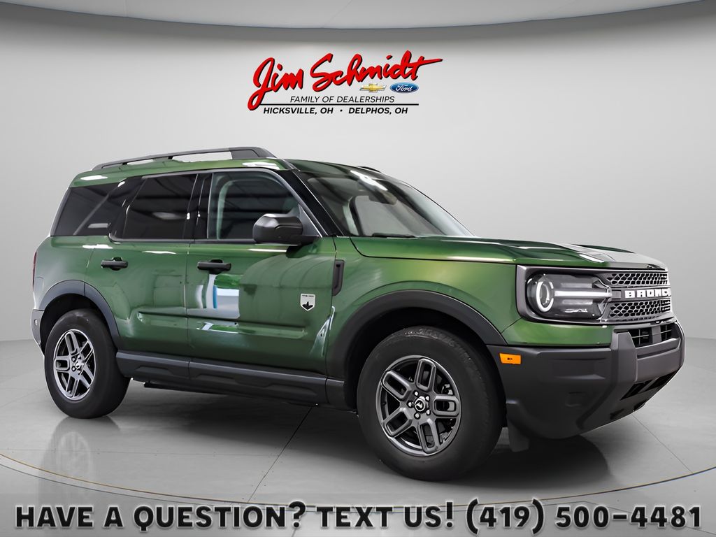Eruption Green Metallic 2025 Ford Bronco Sport SUV / Crossover All-Wheel Drive 8-Speed Automatic