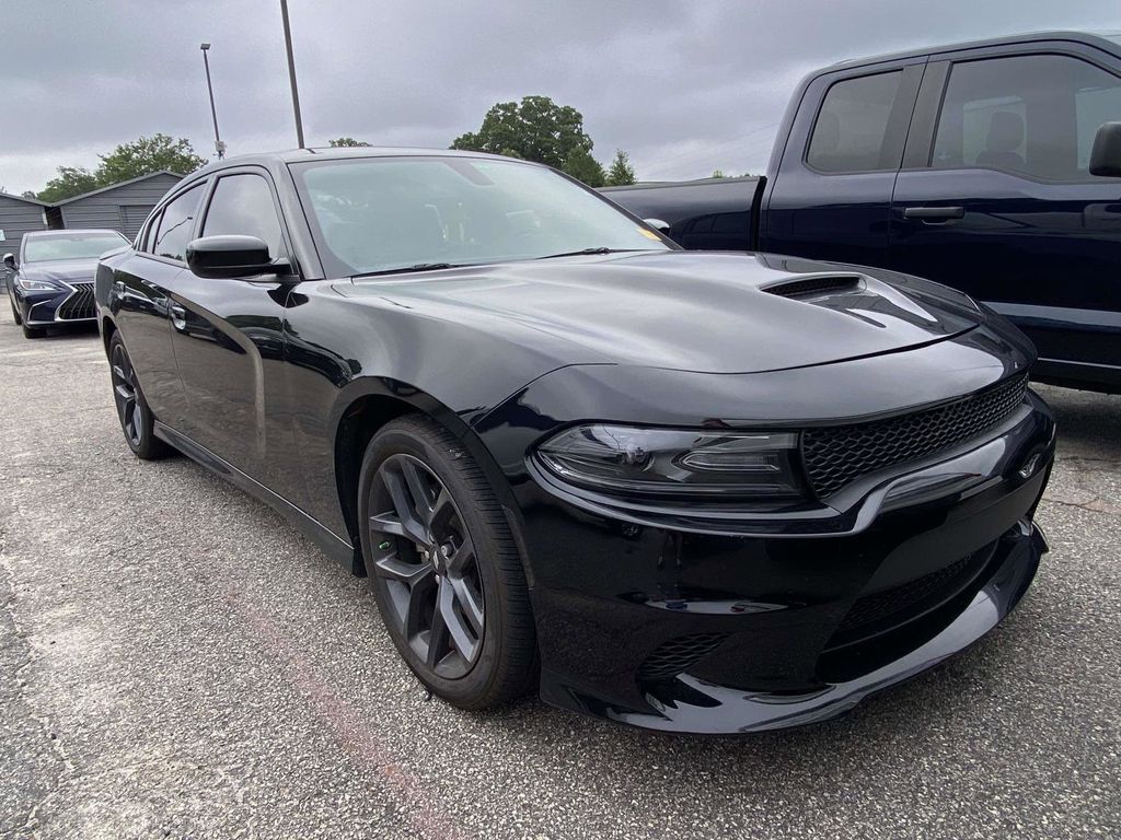 Pitch Black Clearcoat 2023 Dodge Charger GT RWD Sedan Rear-Wheel Drive 8-Speed Automatic