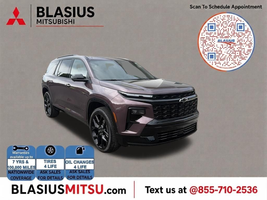 Stardust Metallic 2025 Chevrolet Traverse SUV / Crossover Four-Wheel Drive 8-Speed Automatic