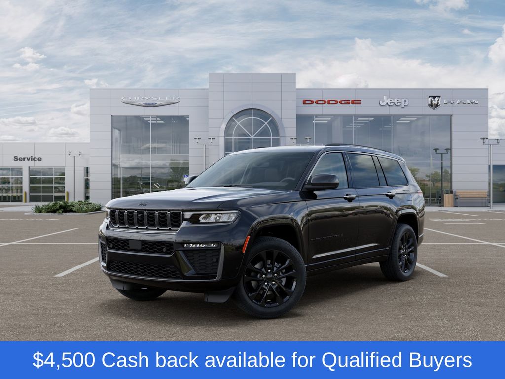 Diamond Black 2026 Jeep Grand Cherokee L SUV / Crossover Four-Wheel Drive 8-Speed Automatic
