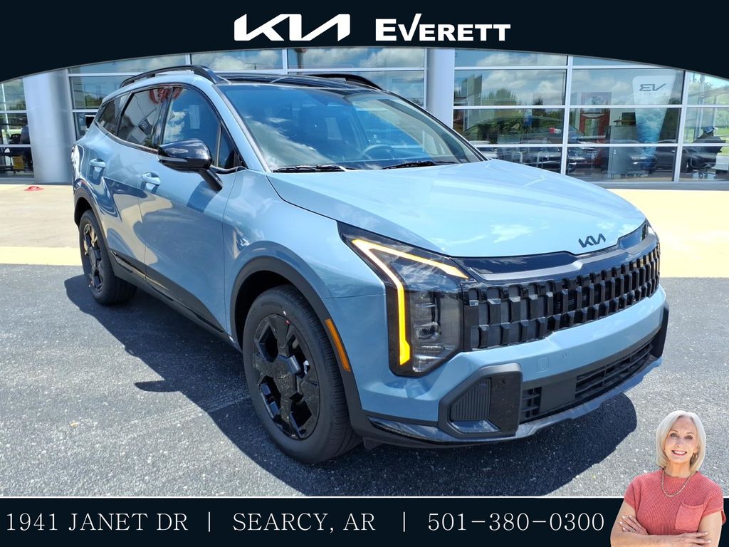 Heritage Blue 2026 Kia Sportage Hybrid SUV / Crossover All-Wheel Drive 6-Speed Automatic