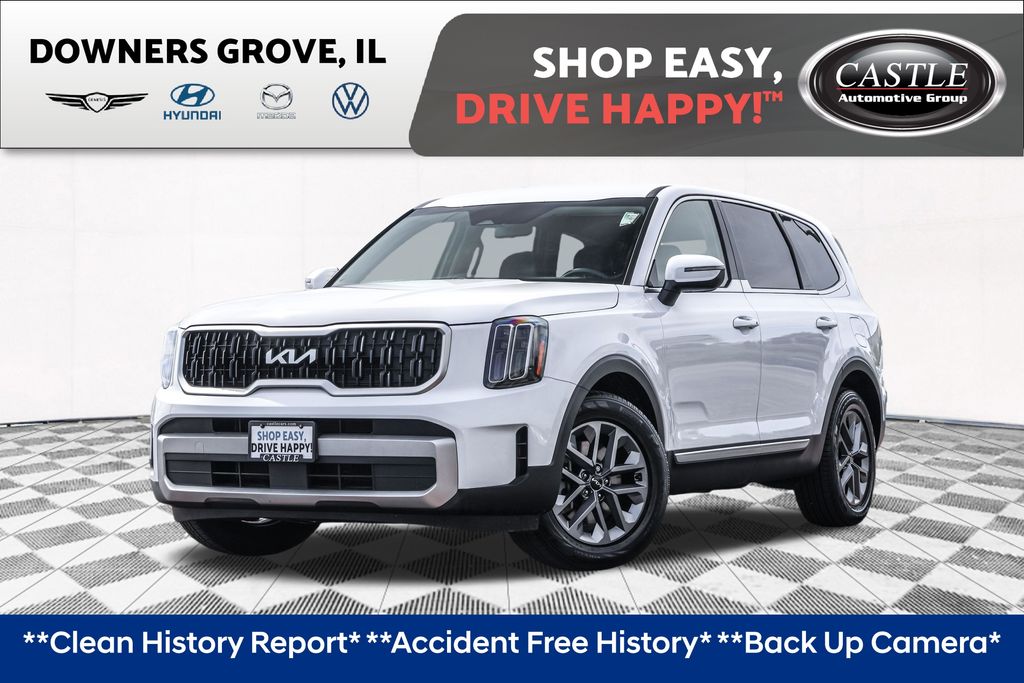 Glacial White Pearl 2023 Kia Telluride SUV / Crossover All-Wheel Drive 8-Speed Automatic