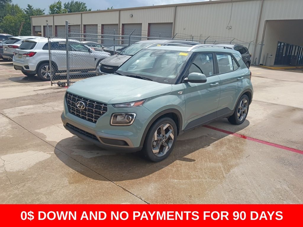 Mirage Green 2025 Hyundai Venue SEL FWD SUV / Crossover Front-Wheel Drive Continuously Variable Transmission