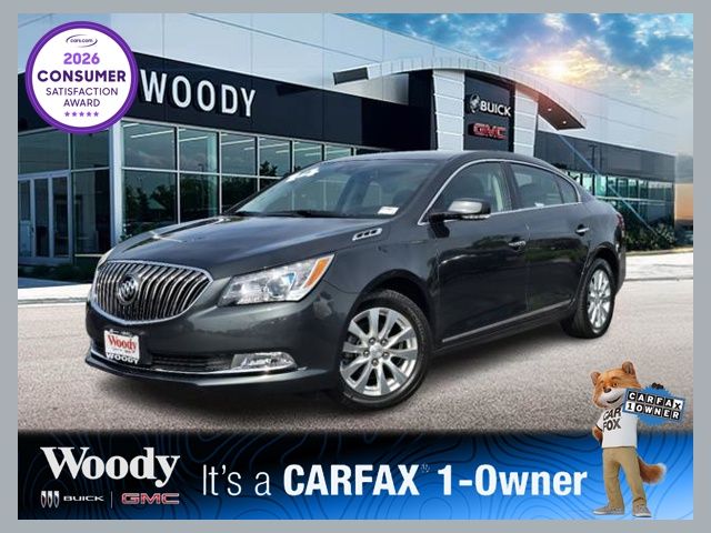 Smoky Gray Metallic 2014 Buick LaCrosse Sedan Front-Wheel Drive 6-Speed Automatic