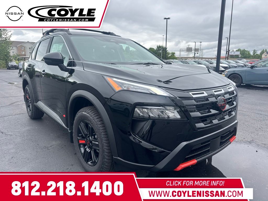 Super Black 2026 Nissan Rogue SUV / Crossover All-Wheel Drive Continuously Variable Transmission