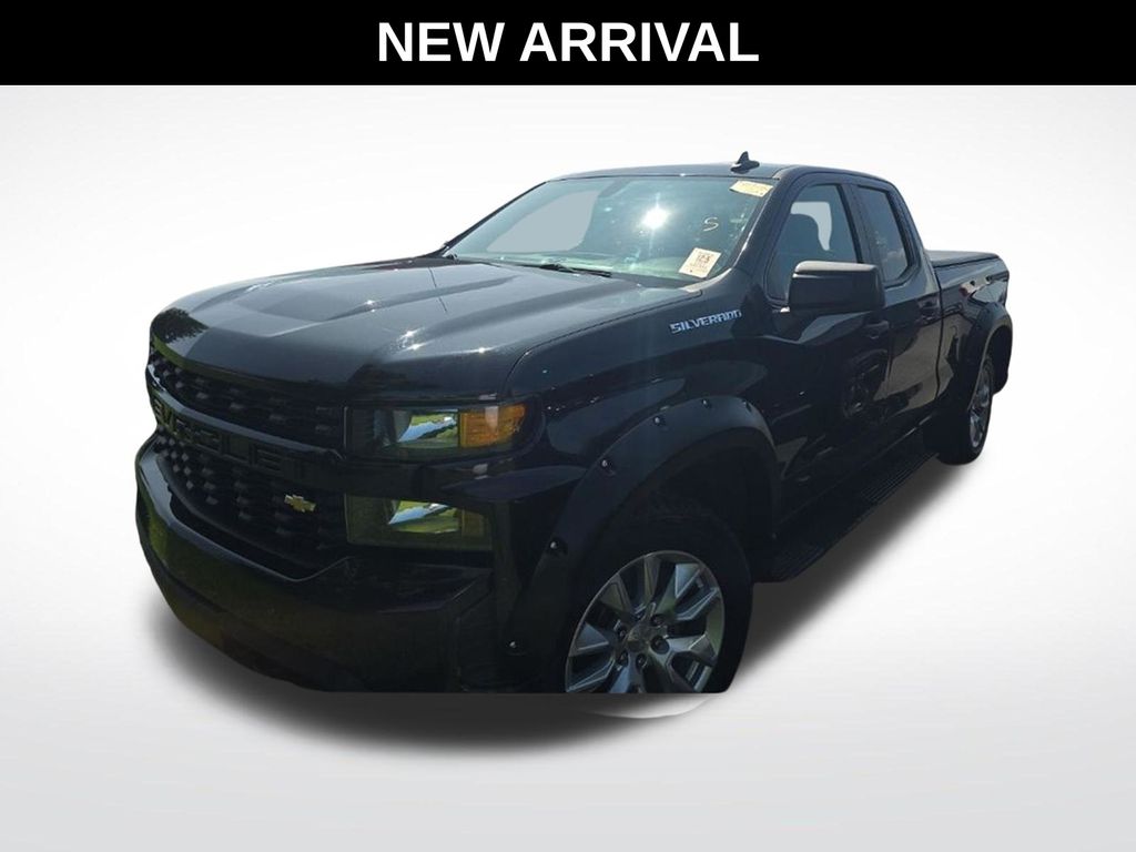 Black 2021 Chevrolet Silverado 1500 Pickup Truck Four-Wheel Drive 8-Speed Automatic
