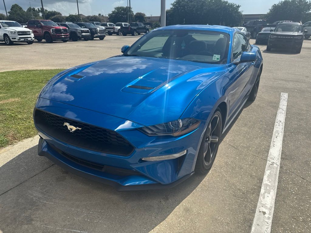 Blue Metallic 2021 Ford Mustang Coupe Rear-Wheel Drive Automatic