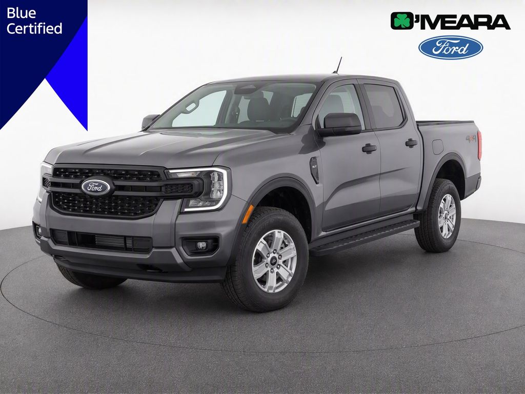 Gray Metallic 2024 Ford Ranger Pickup Truck Four-Wheel Drive Automatic