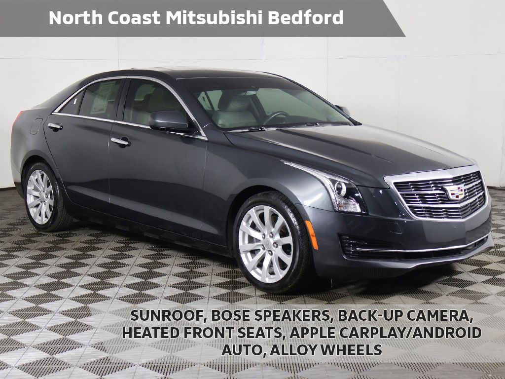 Phantom Gray Metallic 2018 Cadillac ATS 2.0T RWD Sedan Rear-Wheel Drive 8-Speed Automatic
