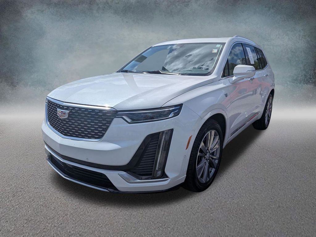 Crystal White Tricoat 2024 Cadillac XT6 Premium Luxury FWD SUV / Crossover Front-Wheel Drive 9-Speed Automatic