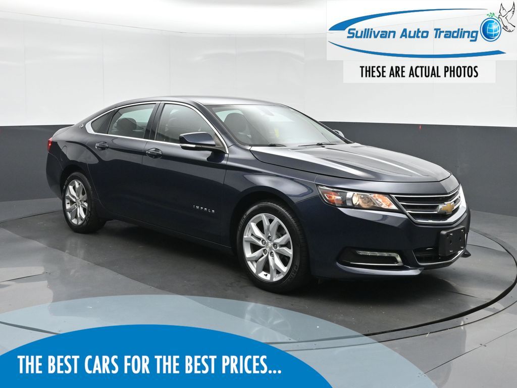 Blue Velvet Metallic 2019 Chevrolet Impala Sedan Front-Wheel Drive 6-Speed Automatic Overdrive