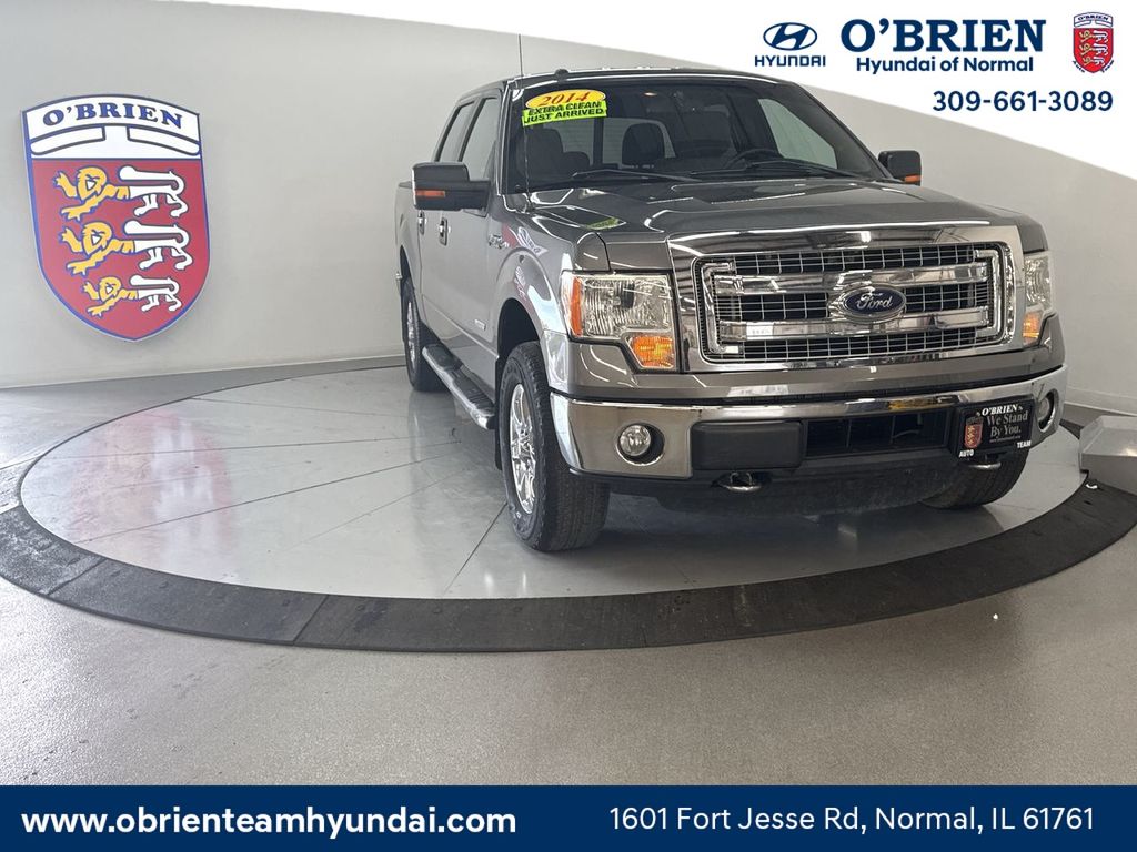 Sterling Gray Metallic 2014 Ford F-150 Pickup Truck Four-Wheel Drive 6-Speed Automatic