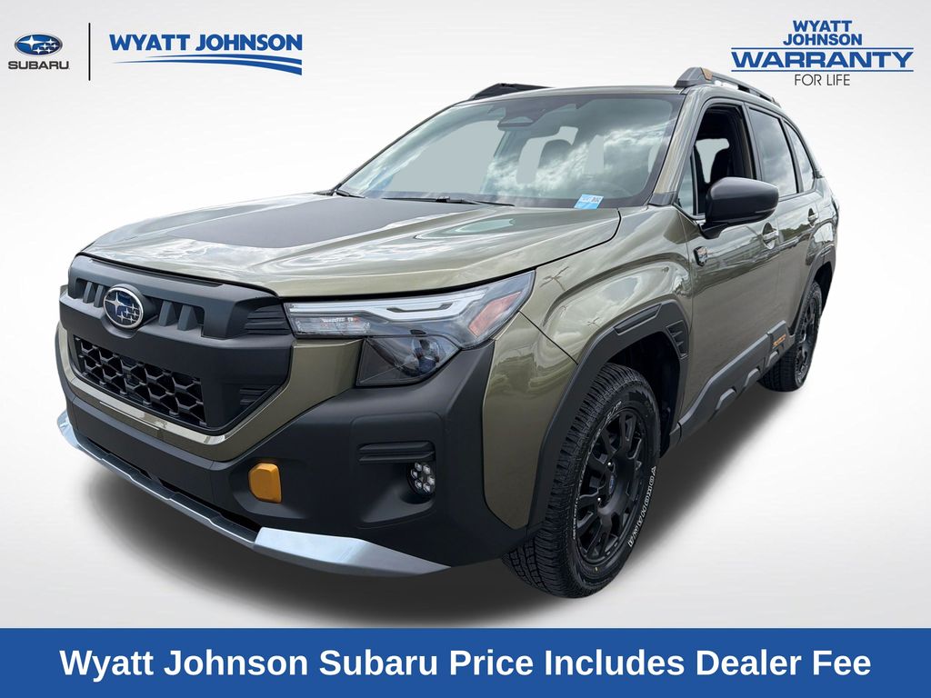 Green Metallic 2026 Subaru Forester SUV / Crossover All-Wheel Drive Continuously Variable Transmission