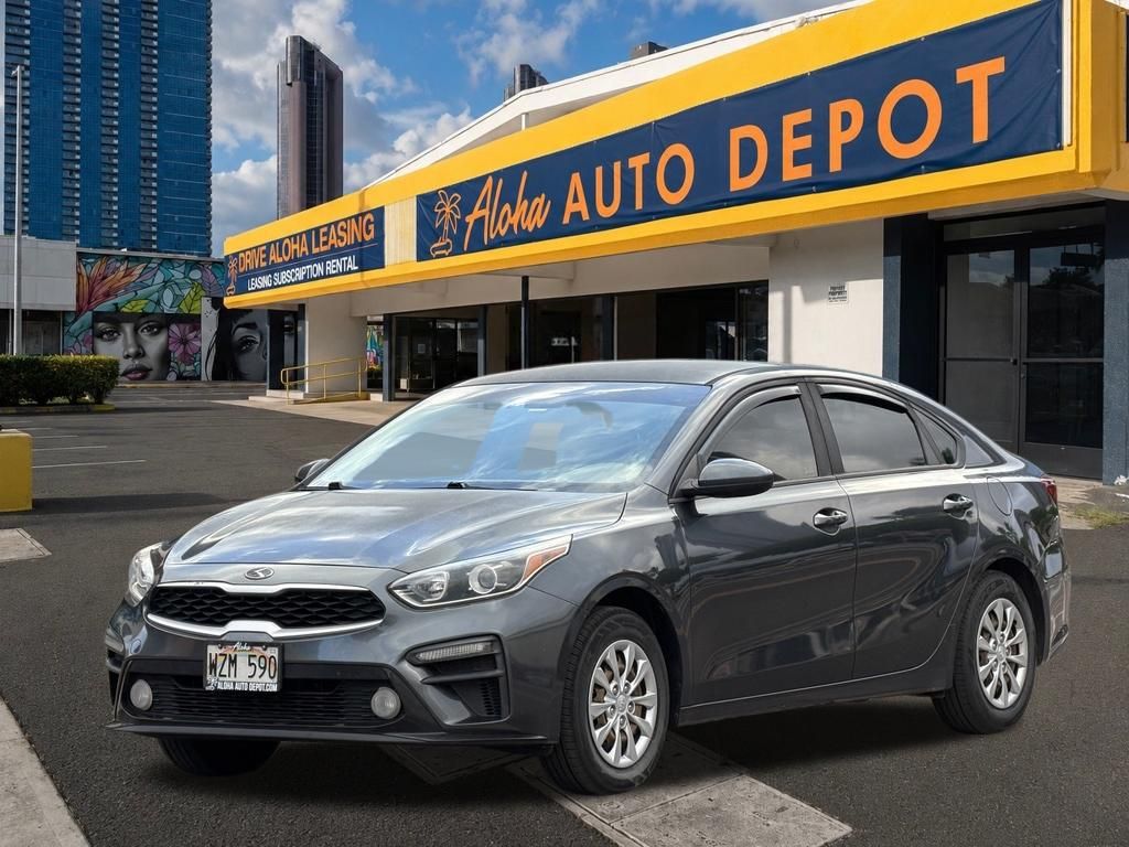Gravity Gray 2019 Kia Forte Sedan Front-Wheel Drive 6-Speed Manual