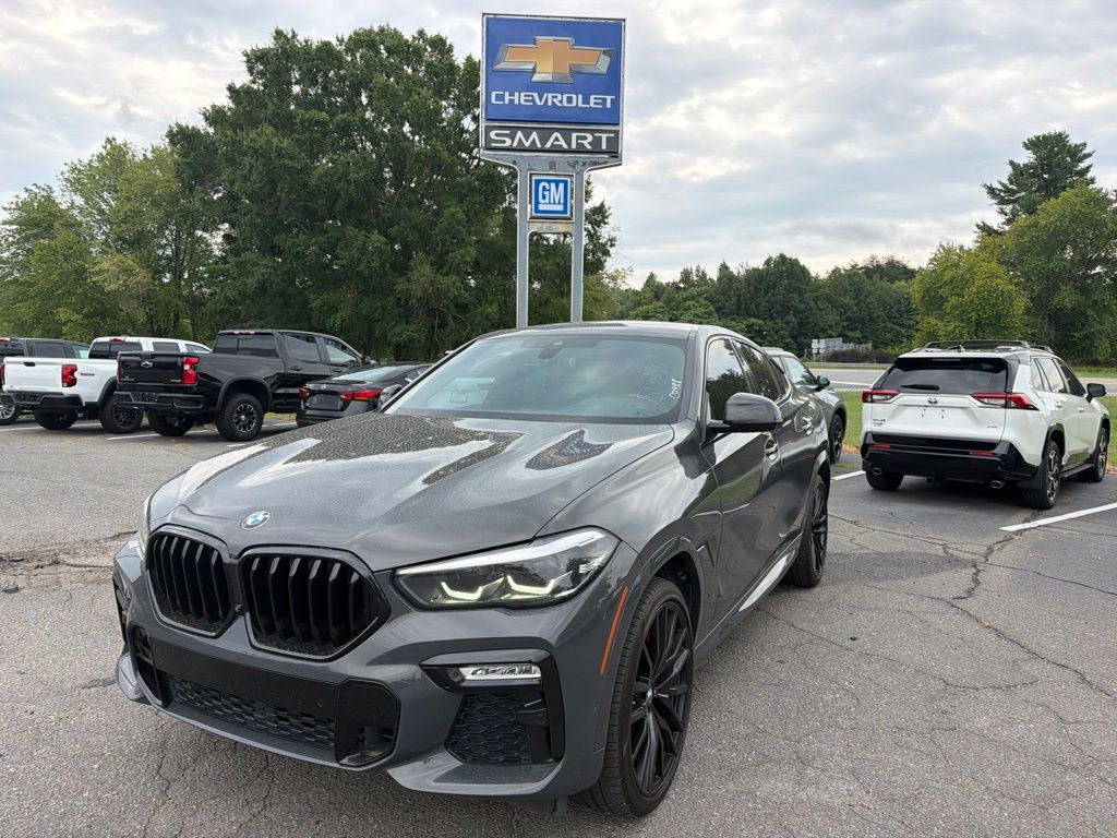 Dravit Gray Metallic 2021 BMW X6 SUV / Crossover All-Wheel Drive 8-Speed Automatic