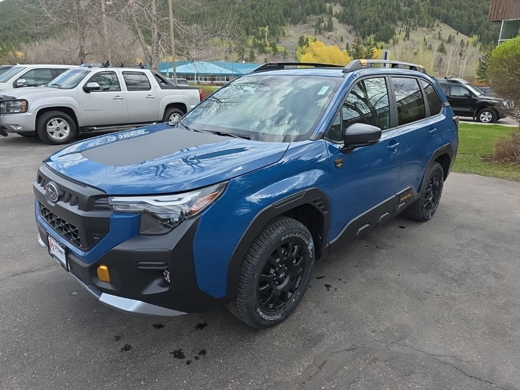 Geyser Blue 2026 Subaru Forester SUV / Crossover All-Wheel Drive Continuously Variable Transmission