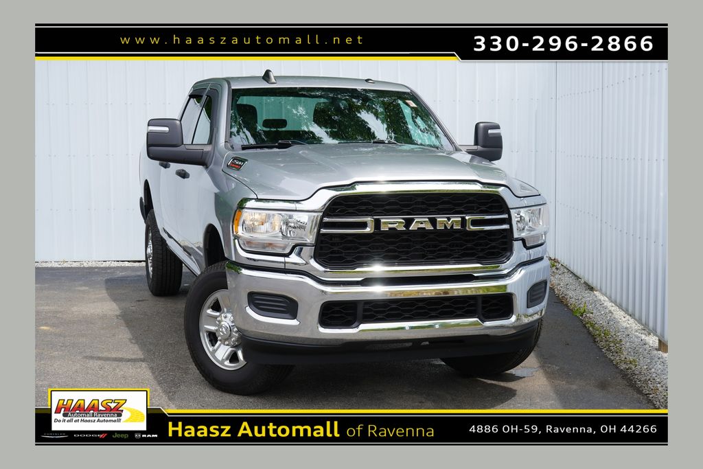 Billet Silver Metallic Clearcoat 2024 RAM 2500 Pickup Truck Four-Wheel Drive 8-Speed Automatic