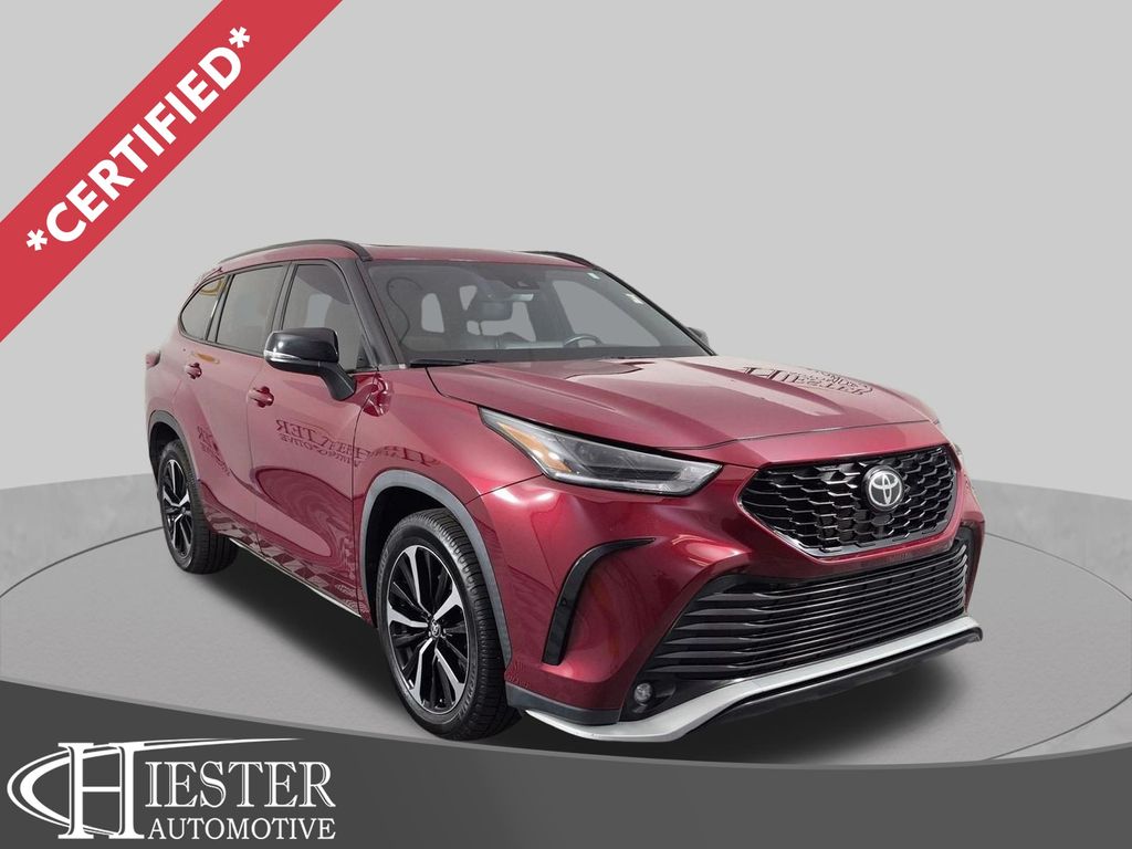 Red (Ruby Flare Pearl) 2021 Toyota Highlander SUV / Crossover All-Wheel Drive 8-Speed Automatic