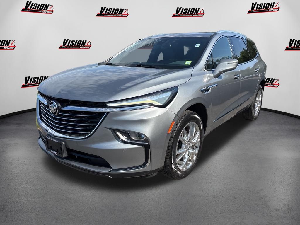Moonstone Gray Metallic 2023 Buick Enclave Essence AWD SUV / Crossover Four-Wheel Drive 9-Speed Automatic