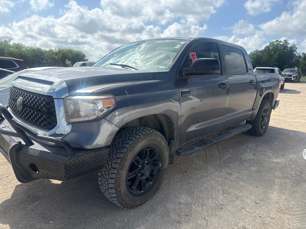 Magnetic Gray Metallic 2021 Toyota Tundra Pickup Truck Four-Wheel Drive 6-Speed Automatic
