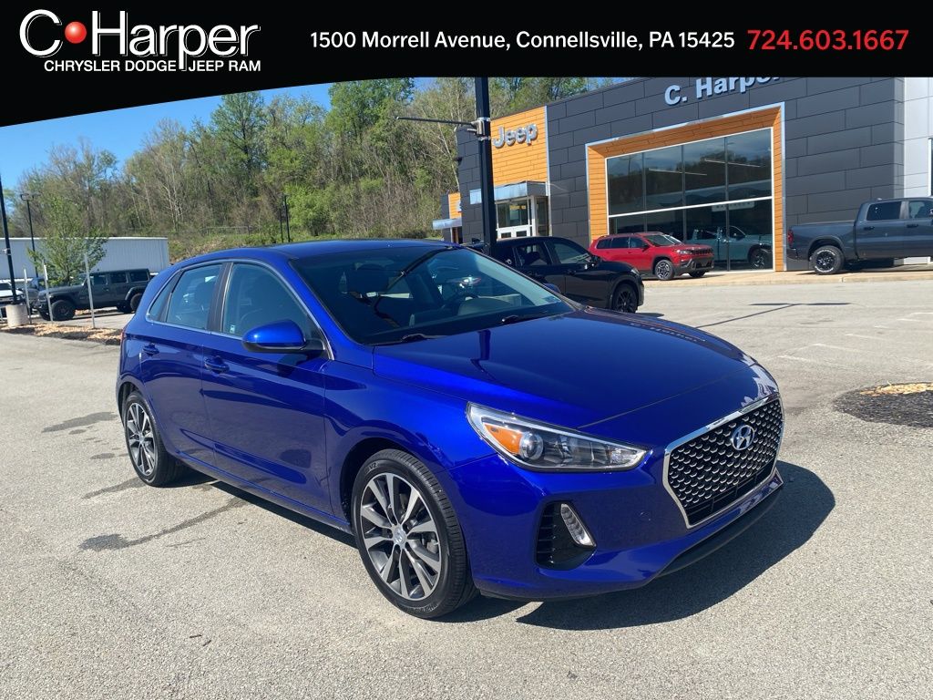 Intense Blue Metallic 2020 Hyundai Elantra GT FWD Hatchback Front-Wheel Drive 6-Speed Automatic
