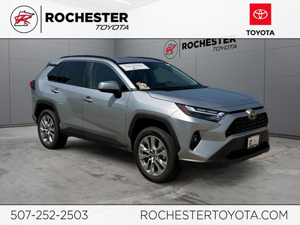 Silver Sky Metallic 2025 Toyota RAV4 SUV / Crossover All-Wheel Drive 8-Speed Automatic