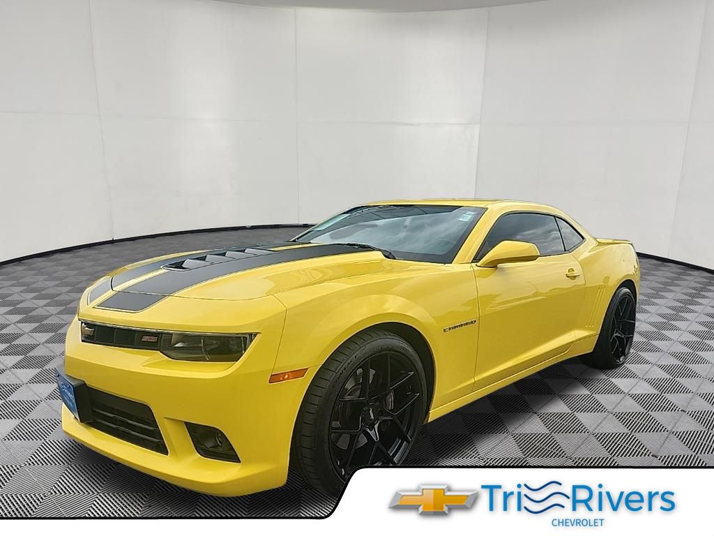 Bright Yellow 2014 Chevrolet Camaro Coupe Rear-Wheel Drive 6-Speed Automatic